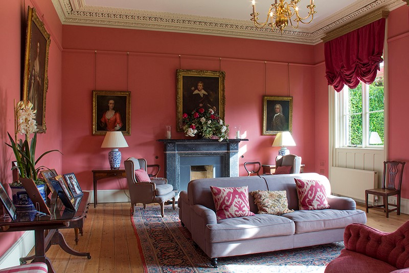 The Drawing Room at Holme Pierrepont Hall